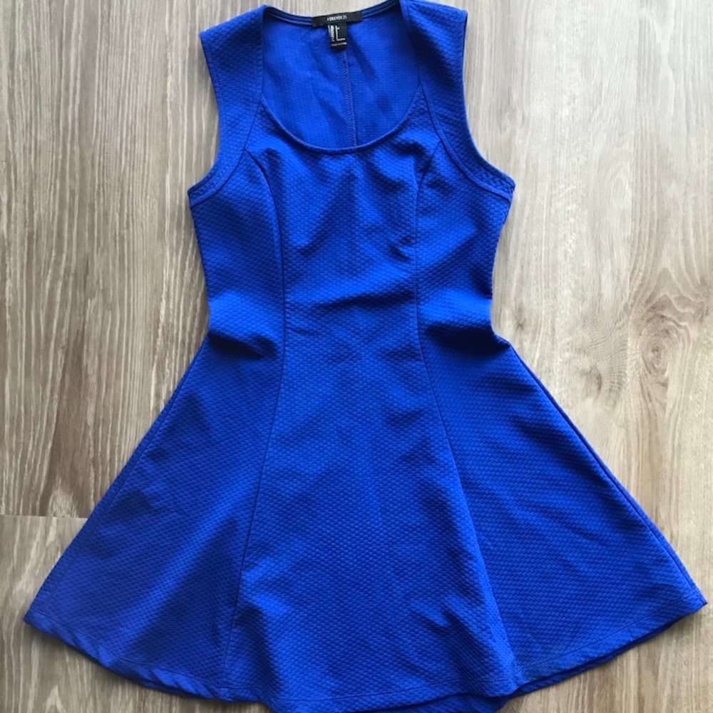 Blue Mini Dress